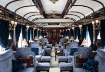 Vintage Train From Venice to London