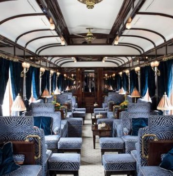 Vintage Train From Venice to London