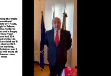 Holiday Greetings from the Mayor of Trieste