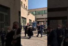 Arrival of President Mattarella for the Inauguration of the New Academic Year