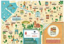 Animated Window Displays Take Over Trieste