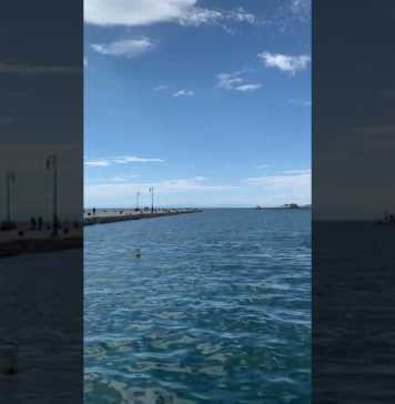 A Sunny & Windy Afternoon in Trieste