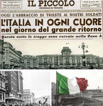 Trieste Became Part of Italy On 26 October, 1954