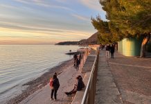 Locals Head To Barcola On The First Sunny Weekend Of 2024