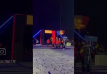 The Opening Night Of EYOF In Piazza Unità