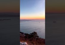 Majestic January Sunset In Trieste