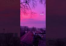 Spectacular Saturday Night Sunset