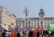 Trieste Celebrates Labor Day On Monday, 1 May