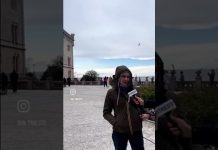 Locals And Tourists Visit The Miramare Castle On 25 April