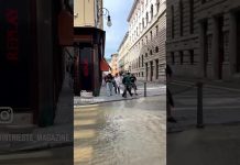 Flood Downtown Trieste