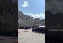 The 202th Oath Ceremony Of The Sate Police In Piazza Unità
