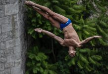 Spectacular Diving Show In Trieste