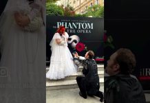 She Said Yes: A Marriage Proposal Before The ‘Phantom Of The Opera’ At The Rossetti Theater