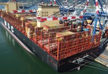 An Ultra Large Container Vessel MSC Nicola Mastro Christened In Trieste