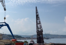 Restoration Efforts Underway for Historic Ursus Pontoon in Trieste Harbor