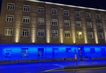 In a Night of Tribute, Trieste Adorns Itself in Blue to Honor Italian Couture Maestro