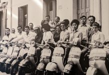 Iconic Italian Vespa Gathers Enthusiasts for National Congress in Udine