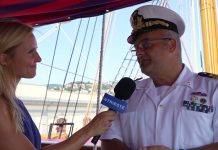 The Palinuro Enchants Trieste Docked at Pier IV: Onboard Visits Until Monday