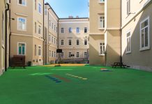 Trieste Revamps School Courtyard, Creating Safe Haven for Play and Learning