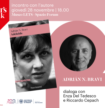 Argentine Writer Adrián N. Bravi Brings Adelaida, a Tribute to Courage, to Trieste