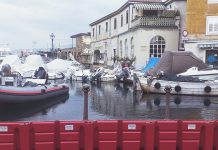 Muggia Tests Barriers Against High Water, First Trial Deemed Successful