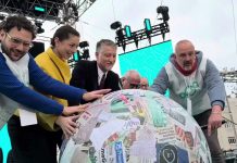 Pistoletto’s Go!2025 Sphere Begins Its Journey from Gorizia to Nova Gorica
