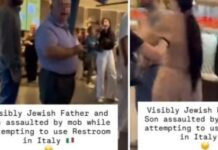 Jewish Family Assaulted at Italian Highway Rest Stop