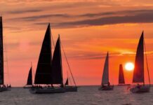 A Parade of Sails Lights Up Trieste’s Summer Night