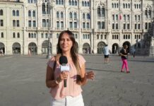 Scorched in Trieste: Locals Endure Heatwave Under Red Alert