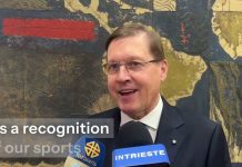 Enrico Samer Honored with Friuli Venezia Giulia’s “Campionissimi” Award