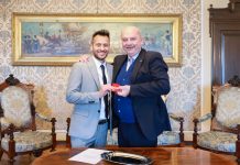 Trieste Mayor Honors Matthias Lodi, Winner of GT Cup Championship