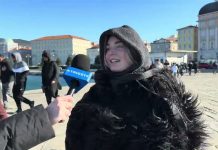 Trieste Enjoys Bright, Breezy Holiday Friday