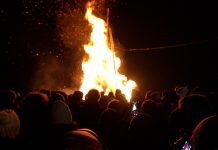 Fire and Smoke Mark the Turning of the Year in Friuli Venezia Giulia