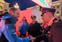 FVG Government Welcomes the Olympic Flame in Piazza Unità