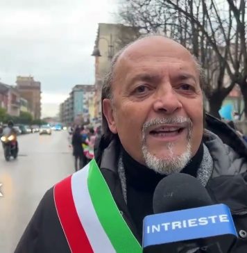 Olympic Flame Passes Through Monfalcone on Its Way to Trieste