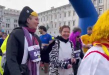 Costumed Runners Fill Trieste Streets in Carnival Race Supporting Children’s Hospital