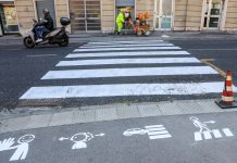 Trieste Introduces New School Crosswalk Symbols to Improve Accessibility