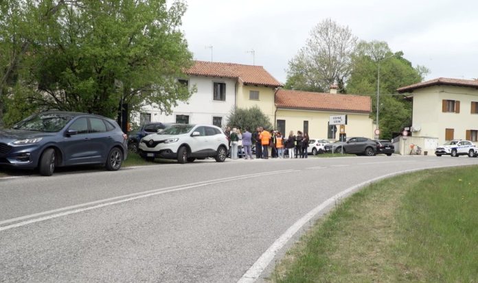 Il luogo in cui si a Udine si è svolta la consegna dei lavori della ciclovia