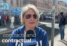 May Day March Links Labor Concerns to Global Conflict