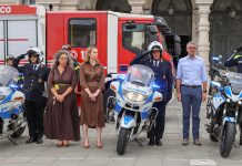 Trieste Police Join Nationwide Tribute to Fallen Milan Officer