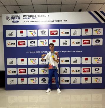 Trieste’s Matteo Parenzan Wins Gold at ITTF World Para Elite in Beijing