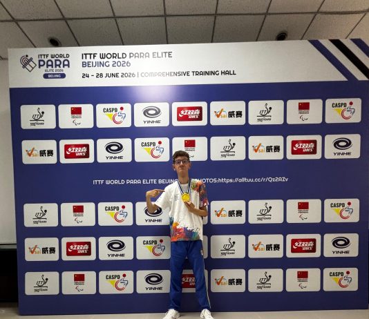 Trieste’s Matteo Parenzan Wins Gold at ITTF World Para Elite in Beijing