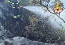 Wildfires Continue to Burn in Gorizia Area as Crews Work Through the Night