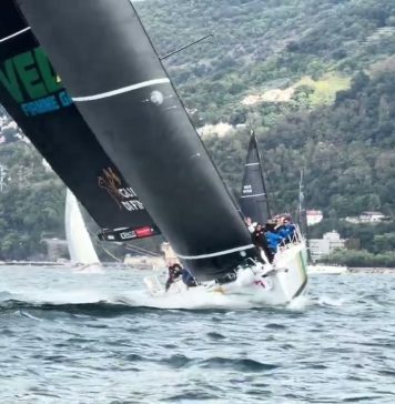 Maxi Yachts Race in the Gulf of Trieste Ahead of Barcolana