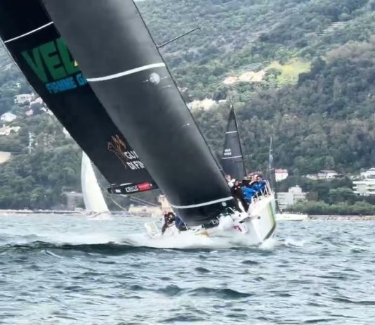 Maxi Yachts Race in the Gulf of Trieste Ahead of Barcolana